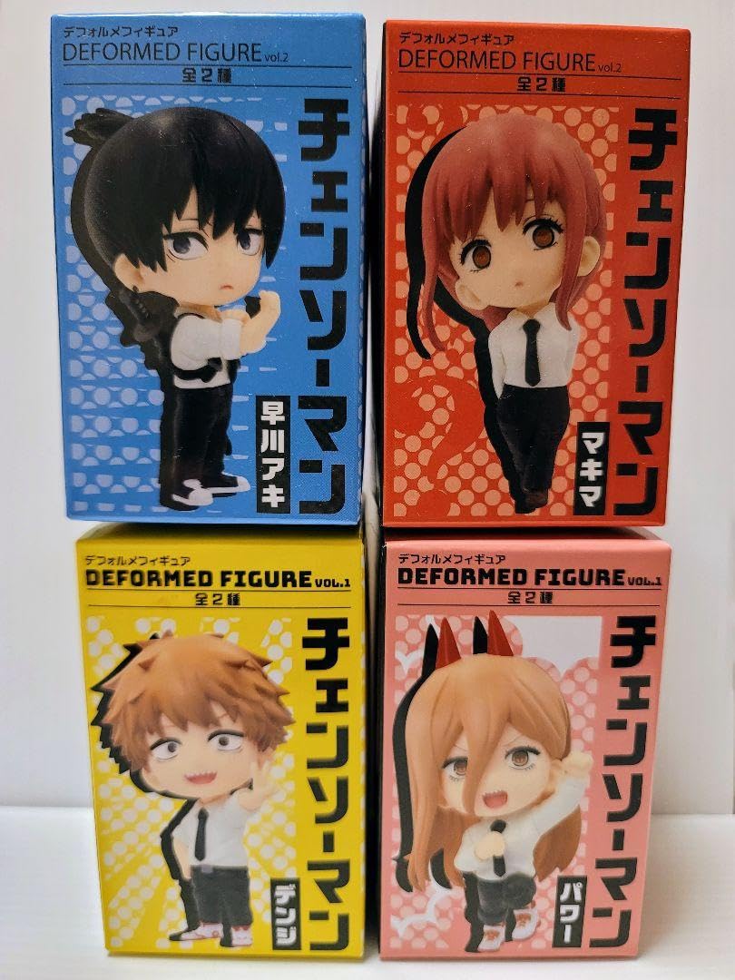 Amazon.co.jp: チェンソーマン デフォルメフィギュア vol.1 vol.2 全4 Amazon.co.jp: チェンソーマン デフォルメフィギュア vol.1 vol.2 全4
